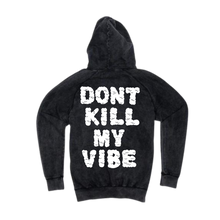 Load image into Gallery viewer, HIBEAR Exclusive &quot;Dont Kill My Vibe&quot; Vintage Black Hoodie!
