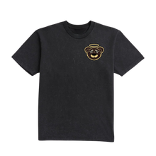 Load image into Gallery viewer, NIPBEAR Exclusive! "HUSTLE AND MOTIVATE" VINTAGE ACID WASHED BLACK TEE
