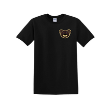 Load image into Gallery viewer, BARBER BEAR Exclusive! &quot;NEVER TURN DOWN A FADE&quot; BLACK TEE

